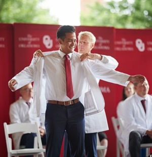 OU Health Sciences Celebrates Hundreds of Students During White Coat Ceremonies