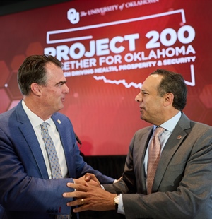 University of Oklahoma Launches Project 200, a Generational Investment in Oklahoma’s Future