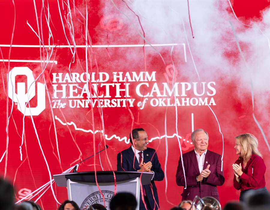 A Game Changer: Harold Hamm commits largest gift in OU history to lift health of Oklahoma, name Health Campus